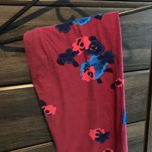LuLaRoe TC floral leggings